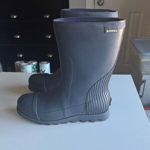 Sorel Blue Rubber Boots 7.5 size